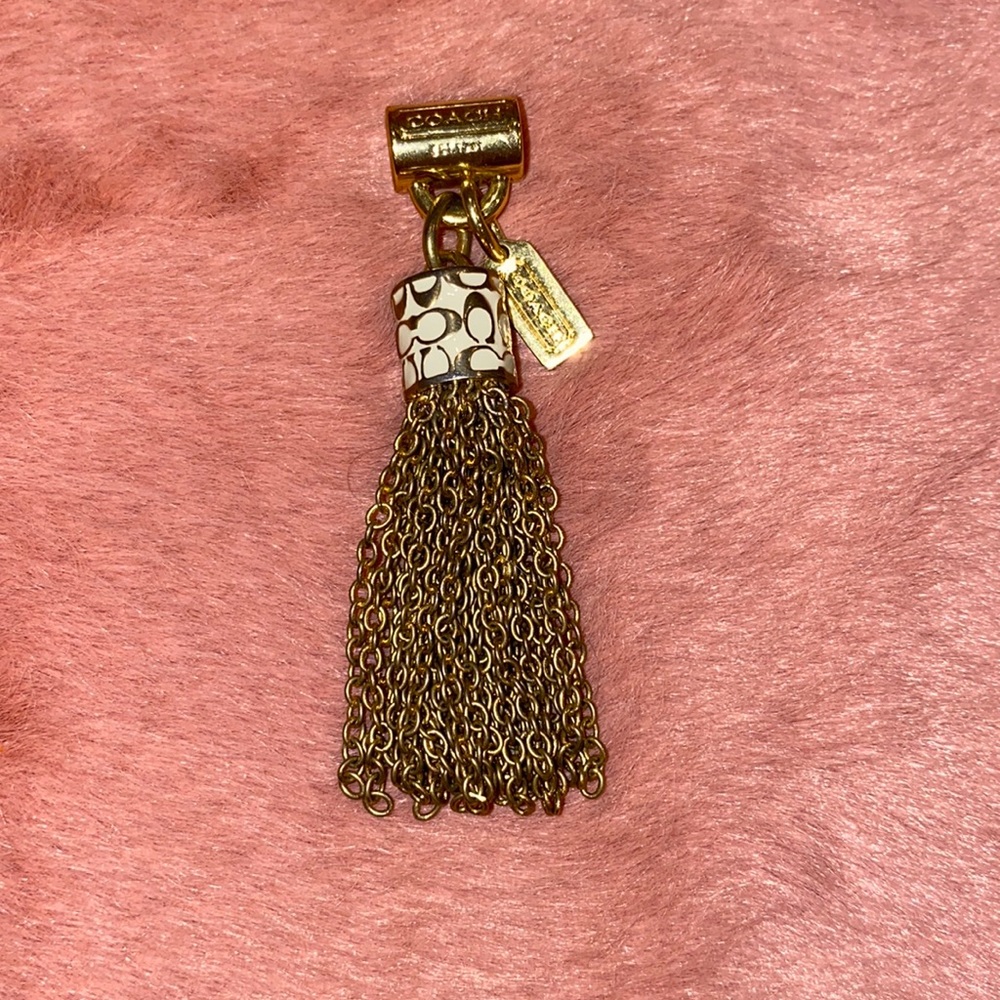 Coach Tassel Charm
